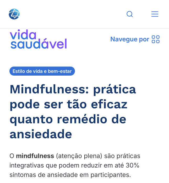 Mindfulness e regulação mental